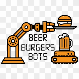 Beer, Burgers & Bots, HD Png Download - crushed can png