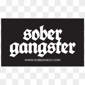 Sober Gangster Sticker 4 Pack - Poster, HD Png Download - cocaine bag png