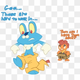 Http - //goronic - Tumblr - Froakie And Scrafty Edit - Cartoon, HD Png Download - froakie png