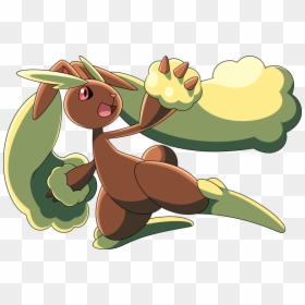 Lopunny Pokemon Art, HD Png Download - lopunny png