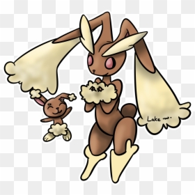Buneary And Lopunny, HD Png Download - lopunny png