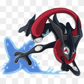 Froakie Drawing Greninja Costume - Shiny Greninja Png, Transparent Png - froakie png