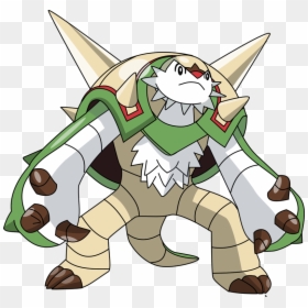 Pokemon Gen 6 Grass Starter, HD Png Download - chespin png