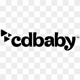 Cd Baby Logo Black Long - Cd Baby, HD Png Download - cdbaby logo png