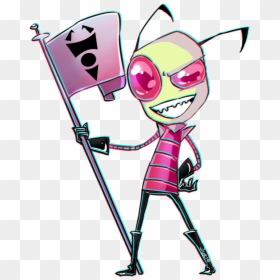 Characters Invader Zim Transparent Tumblr Png Characters - Invader Zim Transparent Fanart, Png Download - zim png
