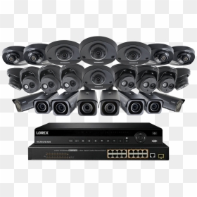 32 Channel Ip Security System With Eight 4k Bullet - Weights, HD Png Download - gman png