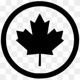 Canada Flag - Black Canadian Flag Png, Transparent Png - canada flag png icon