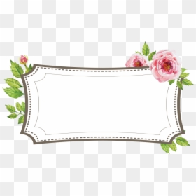 Flowers Geofilter, HD Png Download - wedding frame design png