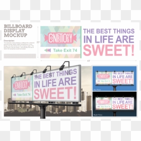 Sign, HD Png Download - bill board png