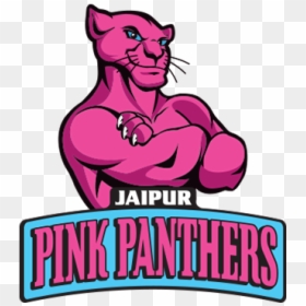 Jaipur Pink Panthers Logo, HD Png Download - shivaji maharaj clipart png