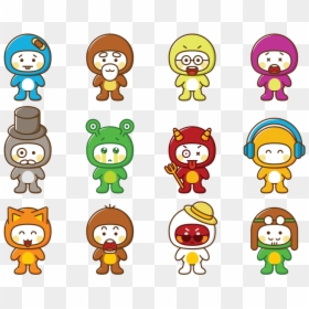 Cute Cartoon Characters, HD Png Download - 3d cartoon characters png