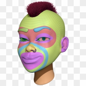 Characters1 - Mask, HD Png Download - 3d cartoon characters png