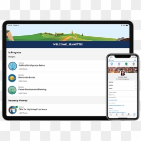 Device2 - Salesforce Trailhead Mobile, HD Png Download - apple ios png