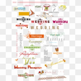 Engagement Slogan In Png, Transparent Png - wedding png for photoshop