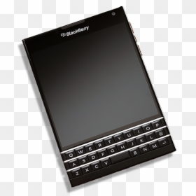Blackberry Passport Angled - Blackberry Passport Transparent, HD Png Download - blackberry mobile png