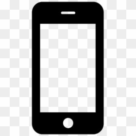 Drawing Mobile Png Image - Mobile Phone Font Awesome, Transparent Png - white mobile png images