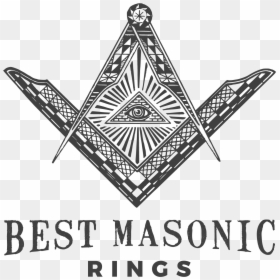 Best Masonic Rings - Vector Pyramid Illuminati, HD Png Download - best png image