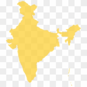 India - Article 370 India Map, HD Png Download - india map flag png
