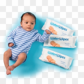 Waterwipes Baby Wipes, Value Pack - Baby, HD Png Download - baby png image
