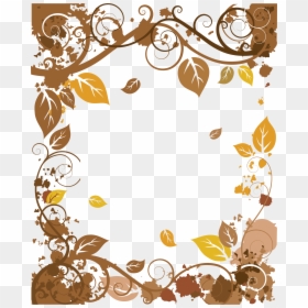 Transparent Fall Frames And Borders, HD Png Download - frame love background png