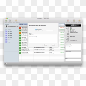 Mac Application, HD Png Download - refund icon png