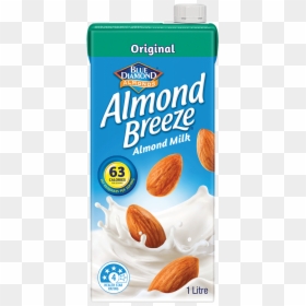 Almond Breeze Milk Original, HD Png Download - one almond png