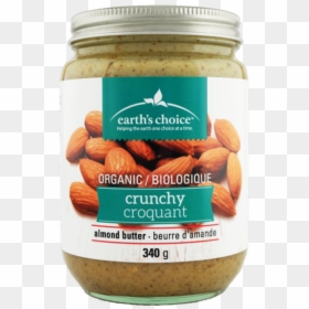 Organic Crunchy Peanut Butter, HD Png Download - one almond png