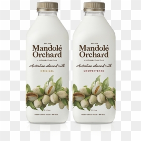 Mondole Bottles 2019 - Mandole Almond Orchard, HD Png Download - one almond png