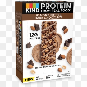Null - Kind Protein Almond Butter Dark Chocolate, HD Png Download - one almond png