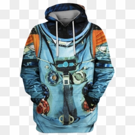 Astronaut Suit Png - 3d Armstrong Space Suit Hoodie, Transparent Png - suit jacket png
