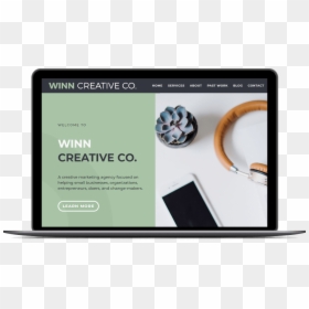 Winn Creative Co Website Design - Imagination, HD Png Download - creative web design png images