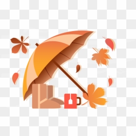 Autumn Rain Png File - Vector Graphics, Transparent Png - flowers rain png