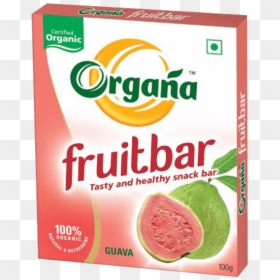 Organa Guava Fruit Bar, HD Png Download - guava fruit png