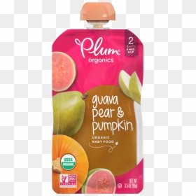 Plum Organics Banana Pumpkin, HD Png Download - guava fruit png