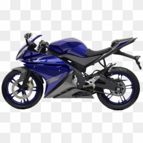 Motorcycle - Yamaha Yzf R125 2008, HD Png Download - motorbike png images