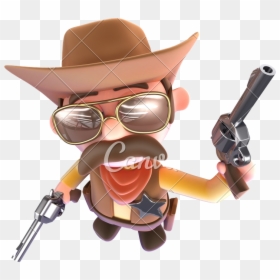 Cartoon Cigar Png -cowboy Cartoon Images - Cartoon Shooting In The Air, Transparent Png - png images of cartoons