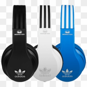 Adidas Originals By Monster Over Ear Headphones, HD Png Download - ear phones png