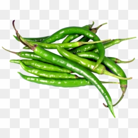 Transparent Chili Clipart - Transparent Green Chilli Png, Png Download - green capsicum png