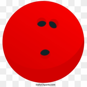 Bowling Ball Red Colour Clipart Image - Circle, HD Png Download - red colour png