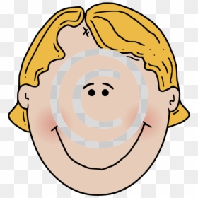 Clip Art Boy Face, HD Png Download - red colour png