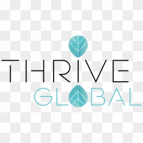 Thrive Global Png - Thrive Arianna Huffington Logo, Transparent Png - marketing images png