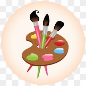 Paint Brush Cartoon Drawing, HD Png Download - bricks clipart png