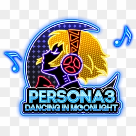 Persona 3 Dancing In Moonlight Logo, HD Png Download - atlus logo png