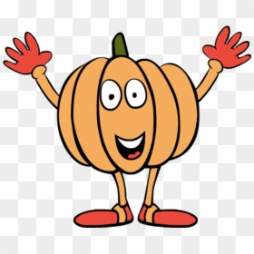 Clip Art Thanksgiving Pumpkin - Pumpkin Dancing Clip Art, HD Png Download - fe png