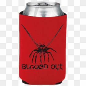 Bugged Out Koozie - Blue Koozie, HD Png Download - koozie png