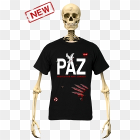 Zombe T Shirt Anti Zombie Paz For Man" 		 	 Class="j2store - Recommender System, HD Png Download - paz png