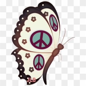 Flying Butterfly Clipart Png, Transparent Png - paz png