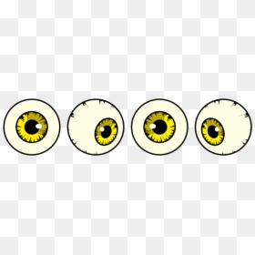 Eyeballs 02 - Circle, HD Png Download - yellow eyes png