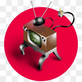 Weighing Scale,red,television - Television Channel, HD Png Download - television vector png
