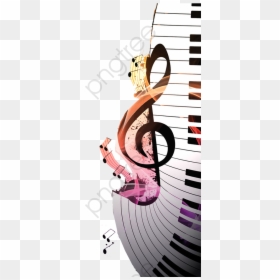 Transparent Shortness Of Breath Clipart - Design Poster Music Background, HD Png Download - music background designs hd png